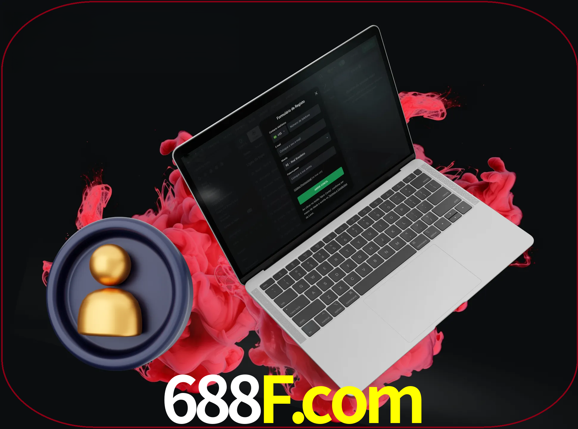 No cabeçalho do site 688f, clique no botão que o levará a um formulário especial onde terá de introduzir as suas informações actuais.
